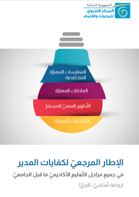 الإطار المرجعي لكفايات المدير في جميع مراحل التعليم الأكاديمي ما قبل الجامعي